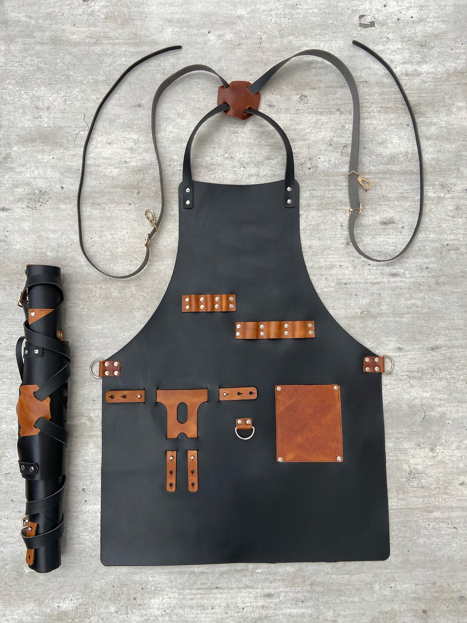 Leather Grilling Apron