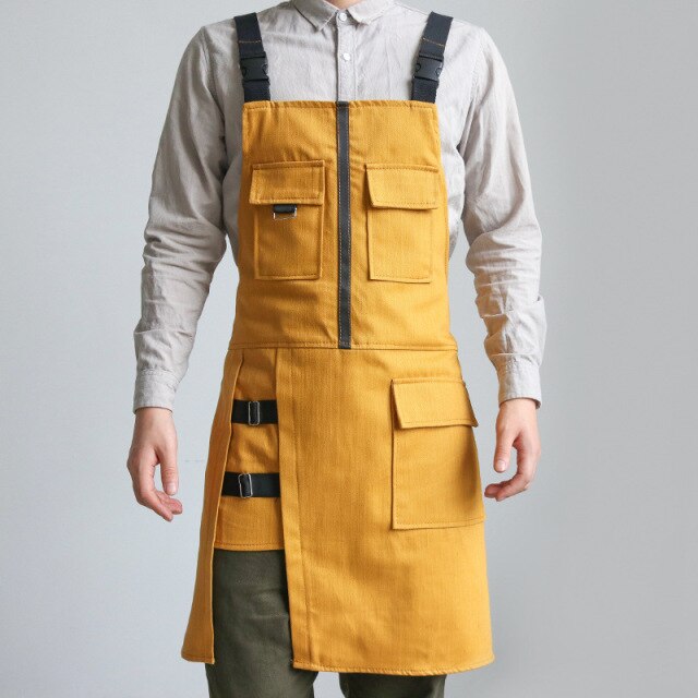 Painting Aprons for Adults yellow