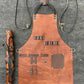 leather apron for barbers