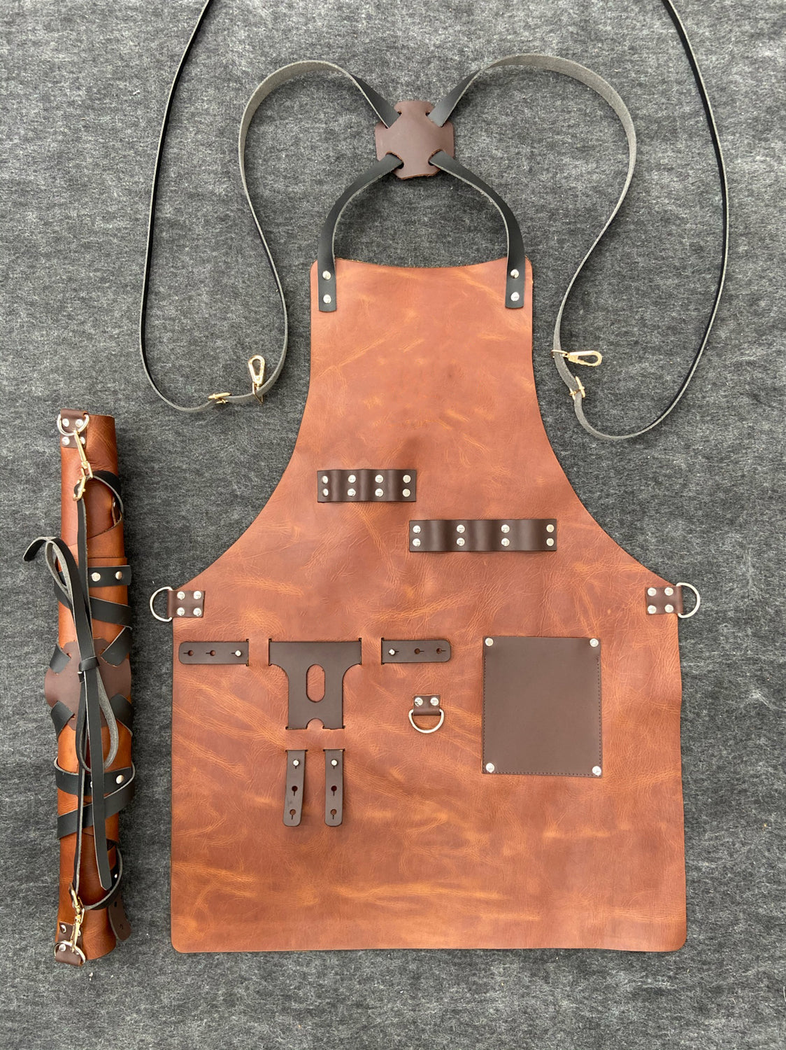 leather apron for barbers